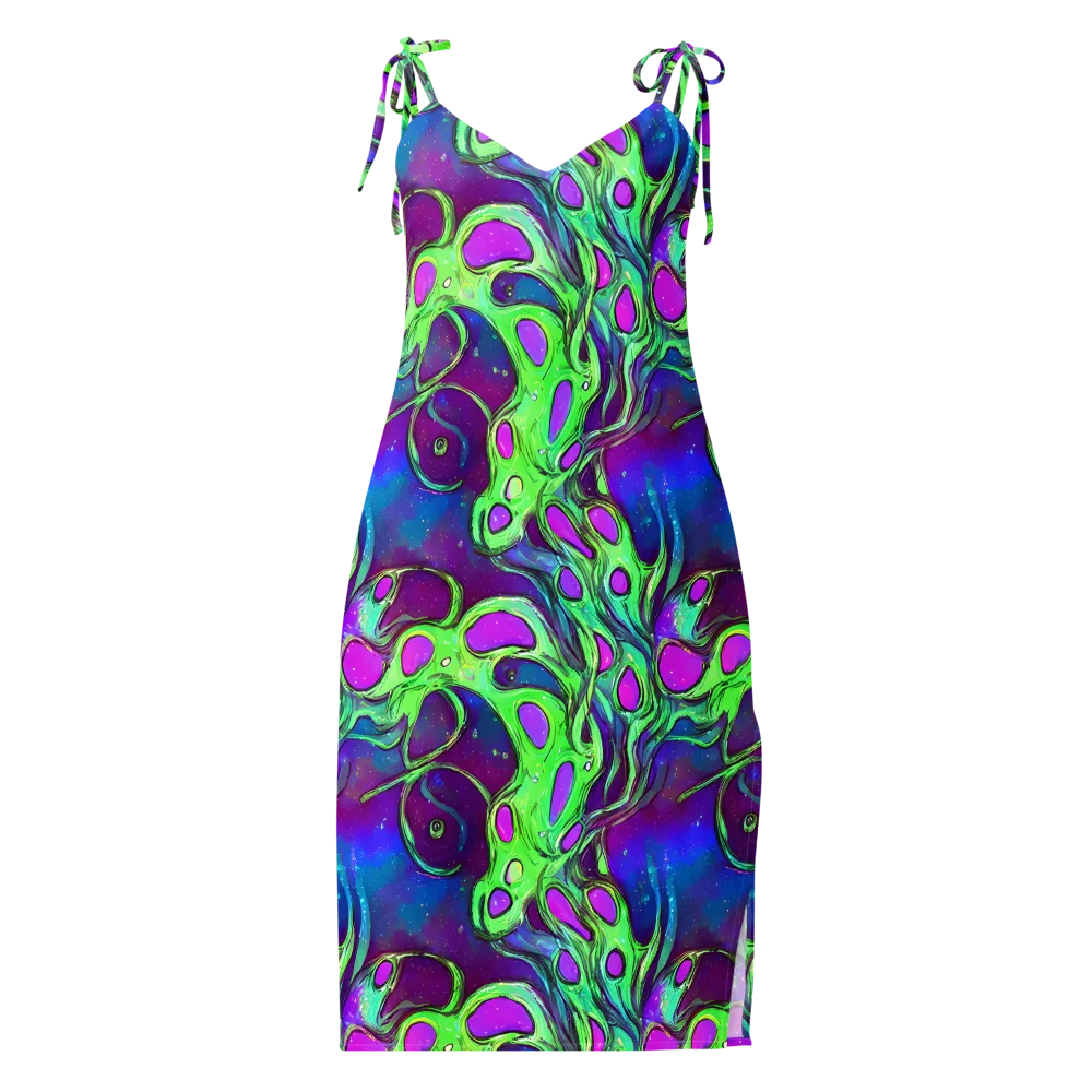 Funky Mutation on Slip Dress — Front