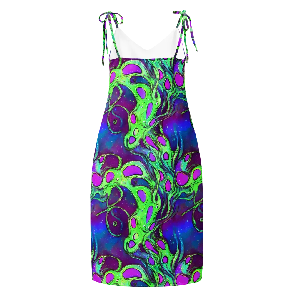 Funky Mutation on Slip Dress — Back