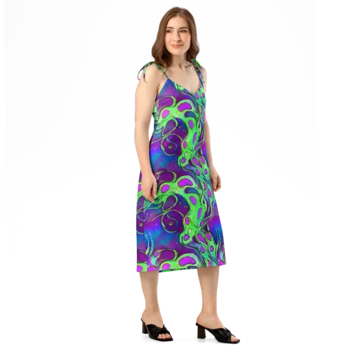 Funky Mutation on a Slip Dress