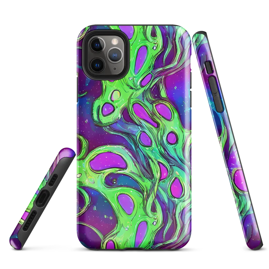 Funky Mutation on Tough Case for iPhone® — Front