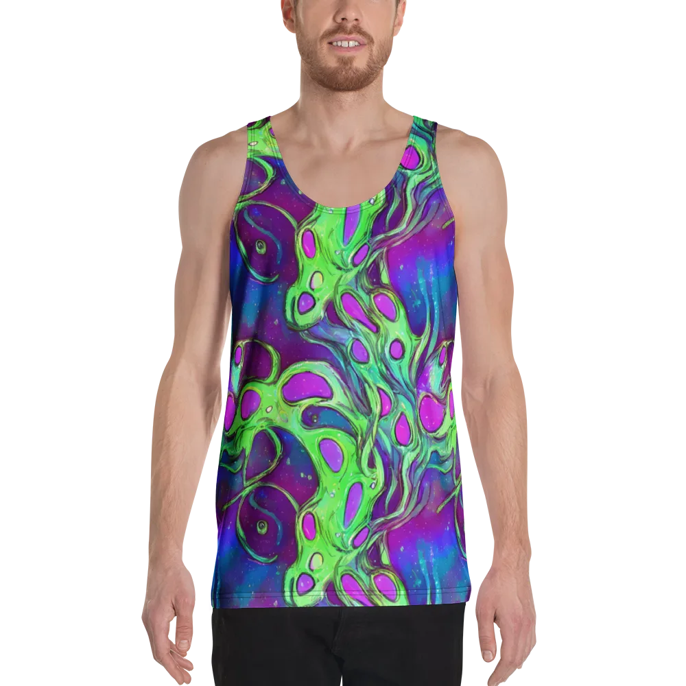 Funky Mutation on Men's Tank Top — Front