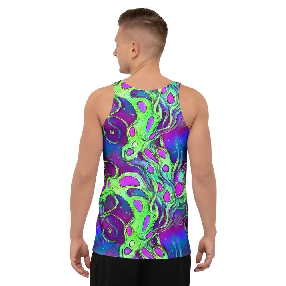 Funky Mutation on Men's Tank Top — Back