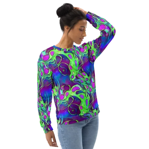 Funky Mutation on a Sweatshirt
