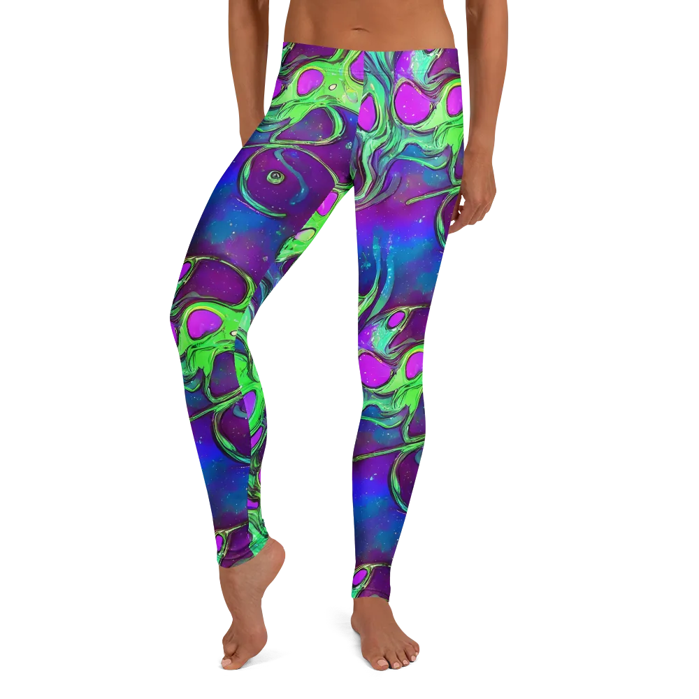 Funky Mutation on Leggings — Front