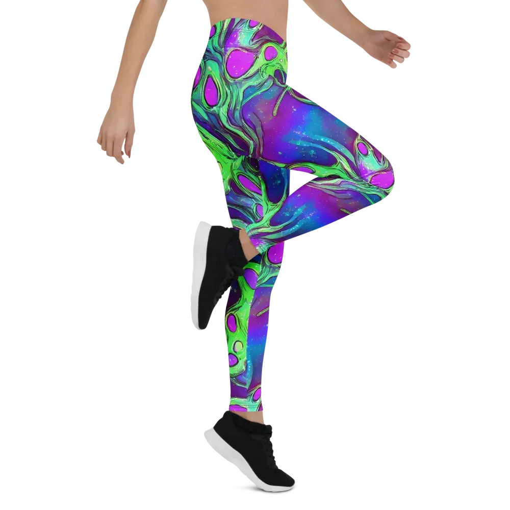 Funky Mutation on Leggings — Right
