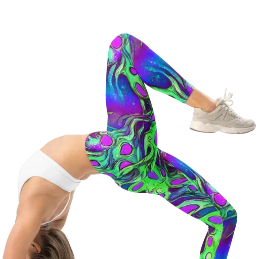 Funky Mutation on a Leggings