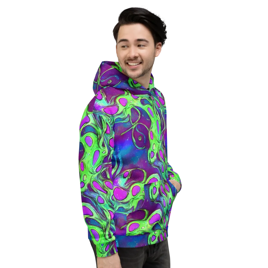 Funky Mutation on Hoodie — Right