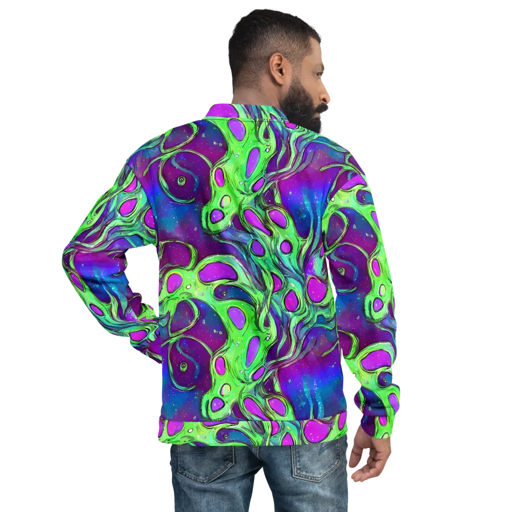 Funky Mutation on Bomber Jacket — Back