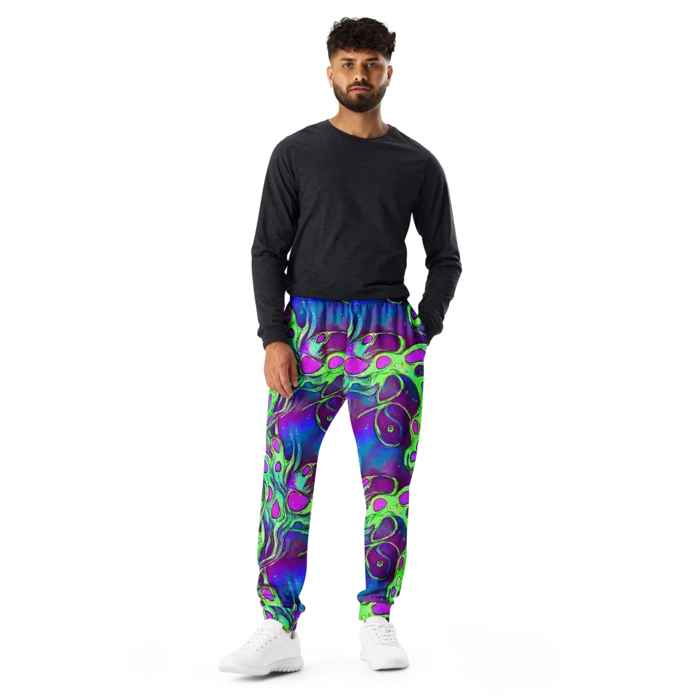 Funky Mutation on Men's Joggers — Front