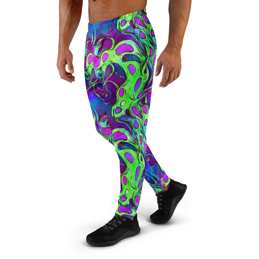 Funky Mutation on Men's Joggers — Left