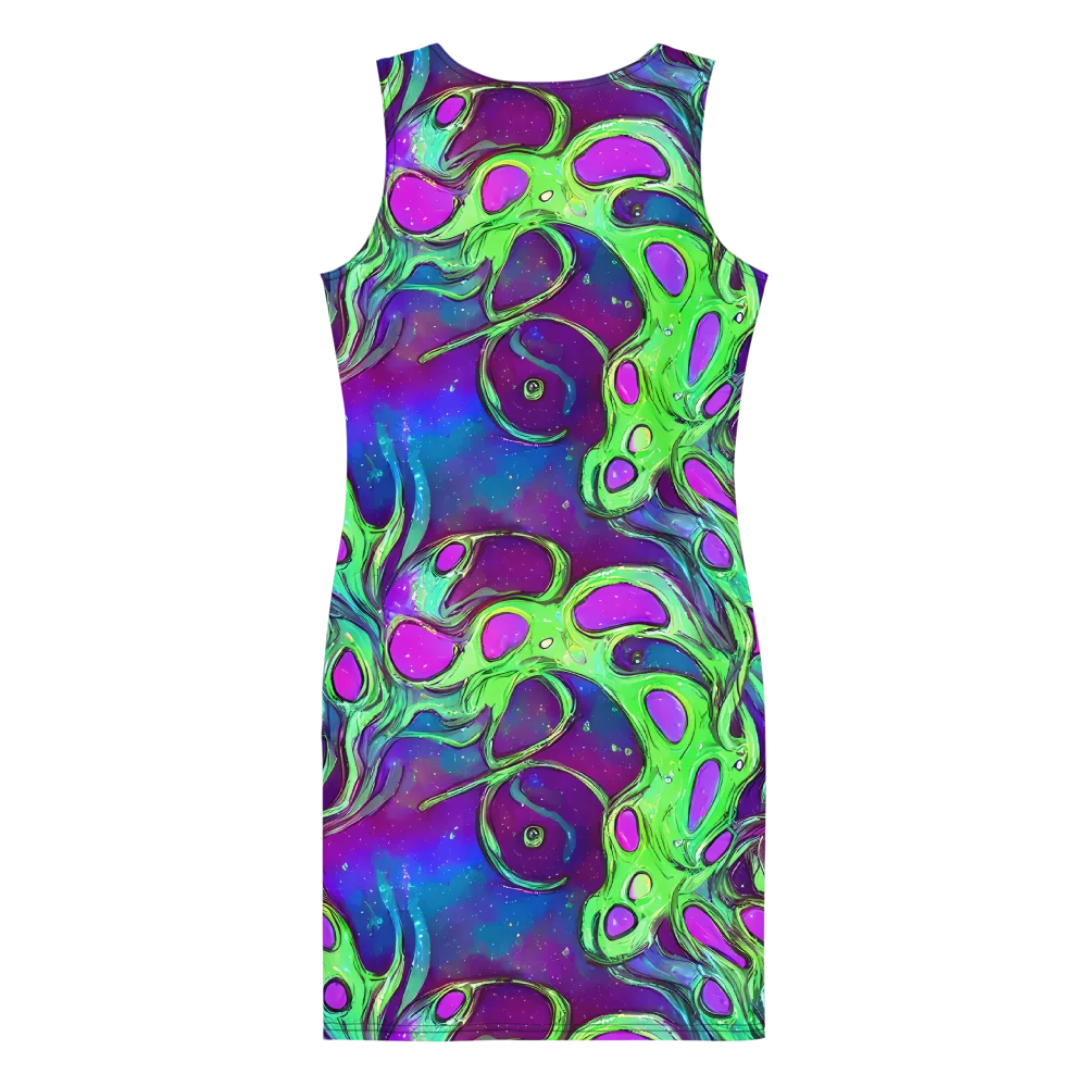 Funky Mutation on Bodycon Dress — Back