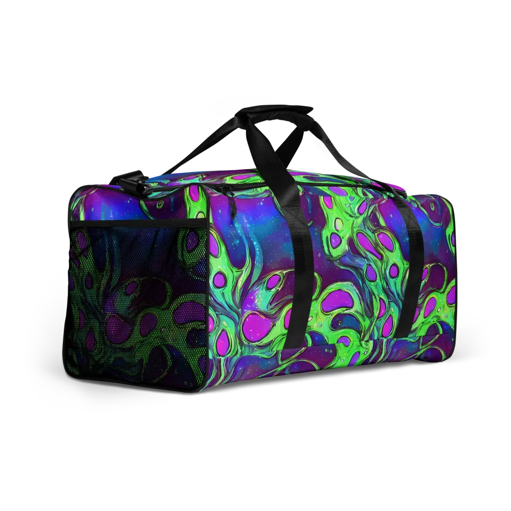 Funky Mutation on Duffle Bag — Right Front