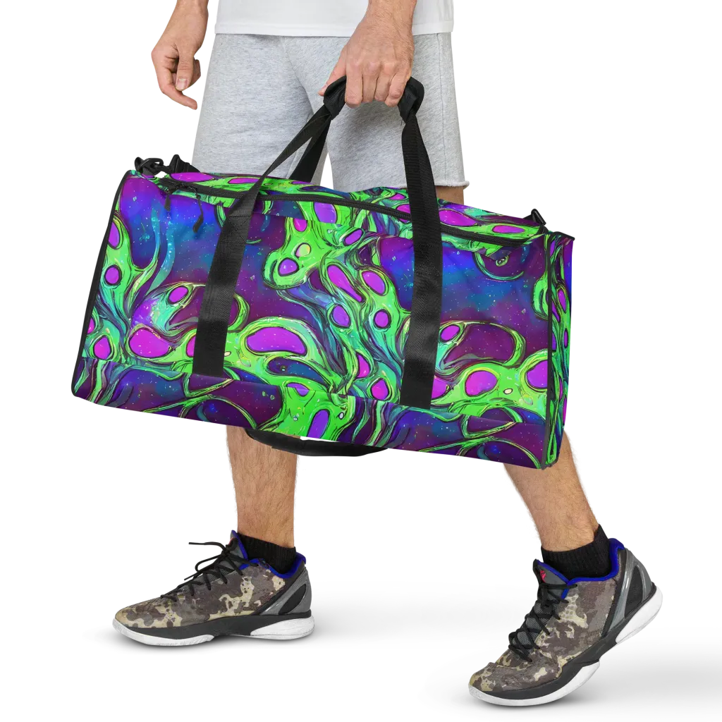 Funky Mutation on Duffle Bag — Front