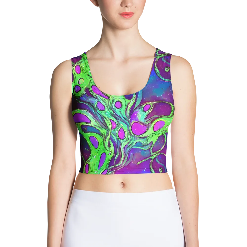 Funky Mutation on Crop Top — Front