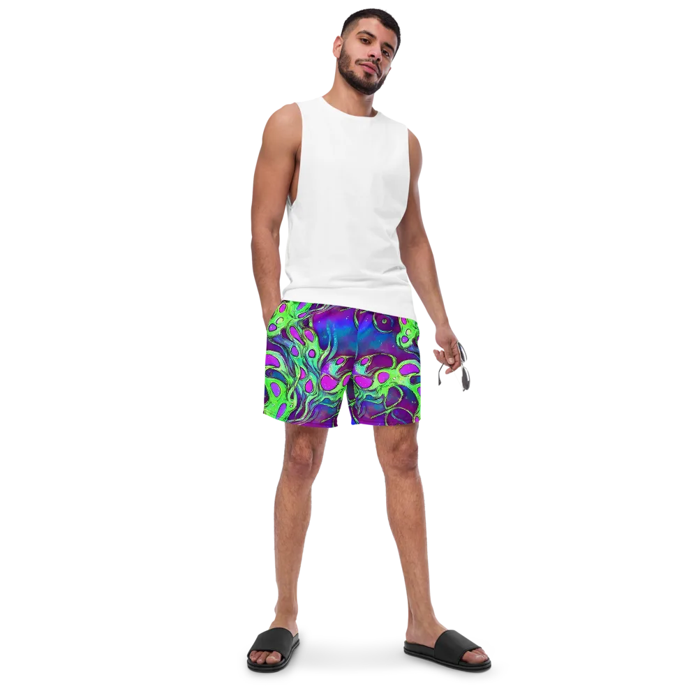 Funky Mutation on Swim Trunks — Front
