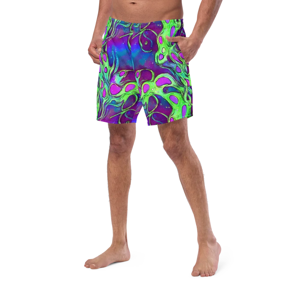Funky Mutation on Swim Trunks — Left Front
