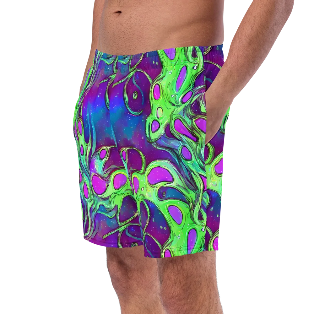 Funky Mutation on Swim Trunks — Left Front