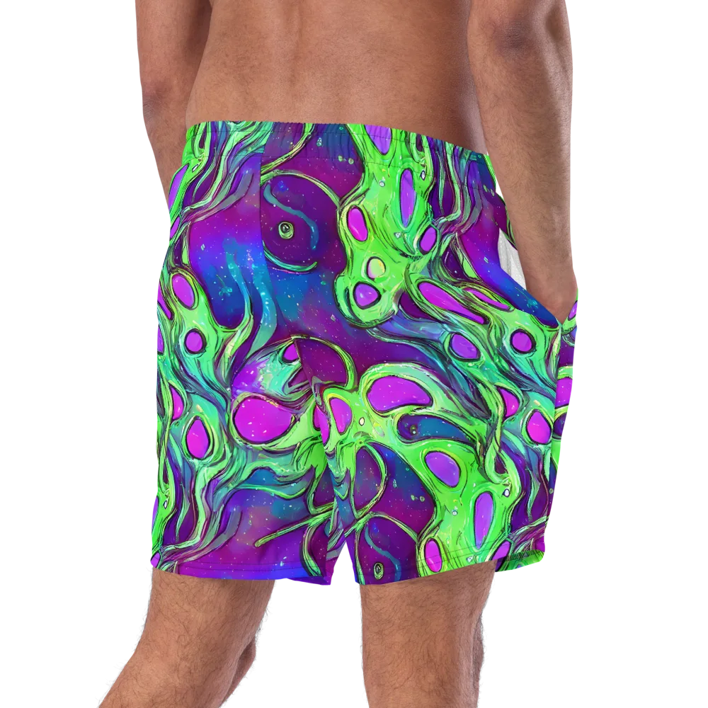 Funky Mutation on Swim Trunks — Right Back