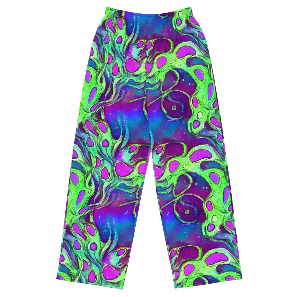 Funky Mutation on Wide-Leg Pants — Front