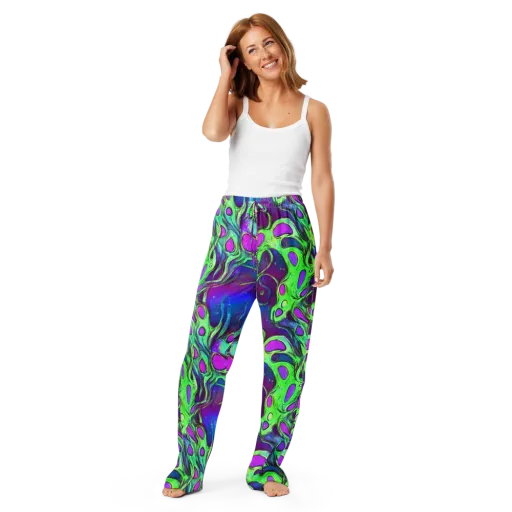 Funky Mutation on a Women's Pajama Pants