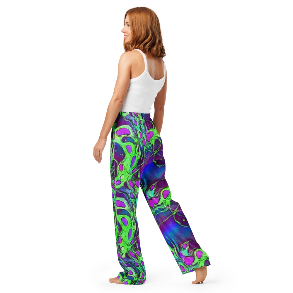 Funky Mutation on Women's Pajama Pants — Back