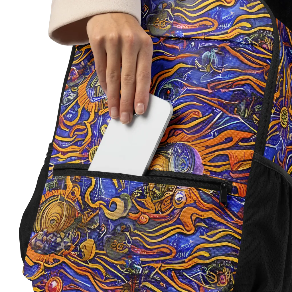 Mantegna Swirl on Utility Backpack — Product details