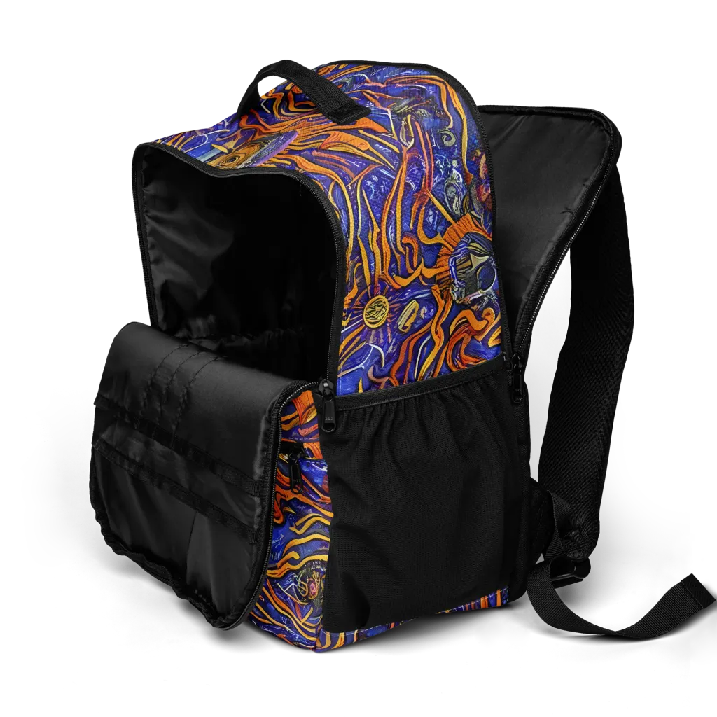 Mantegna Swirl on Utility Backpack — Product details 2