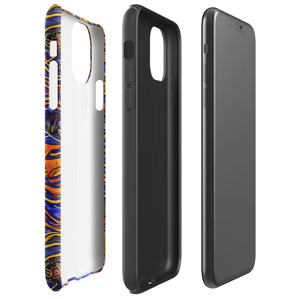 Mantegna Swirl on Tough Case for iPhone® — Right