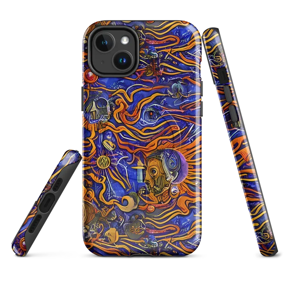 Mantegna Swirl on MagSafe Tough Case for iPhone® — Front
