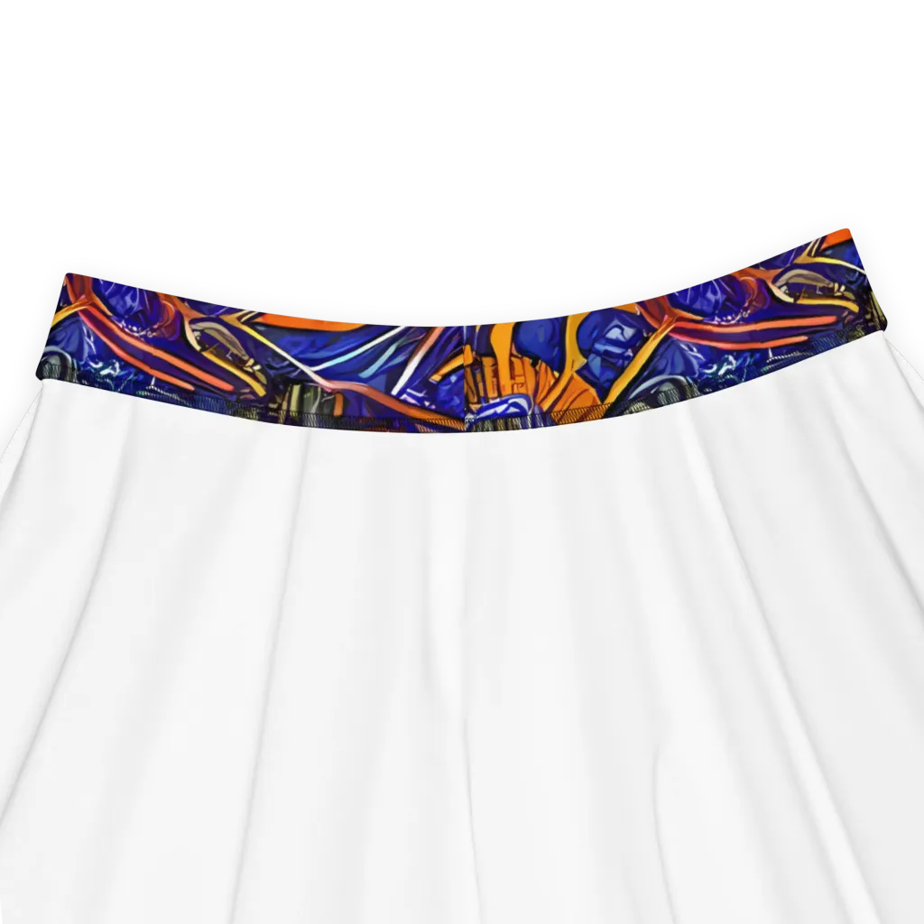Mantegna Swirl on Skater Skirt — Product details
