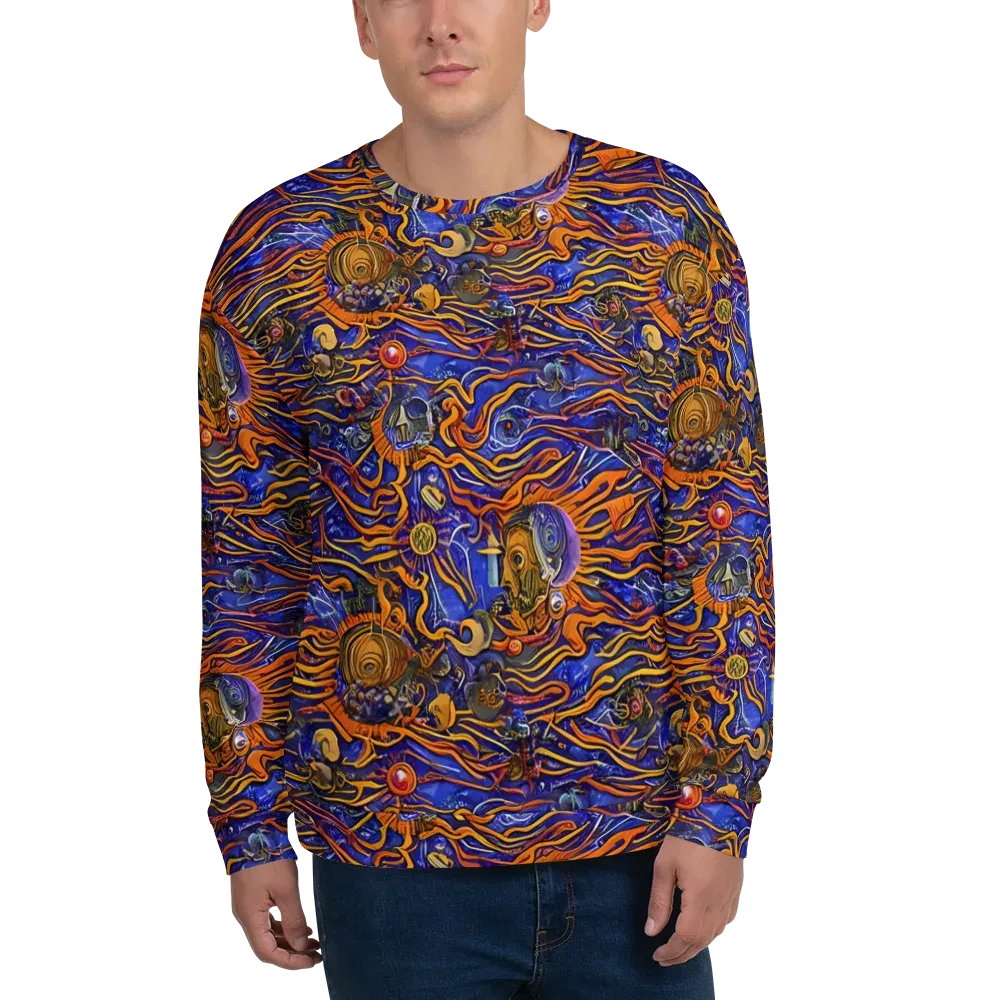Mantegna Swirl on Sweatshirt — Front