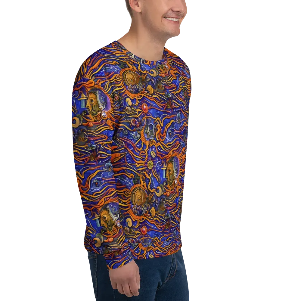 Mantegna Swirl on Sweatshirt — Right Front