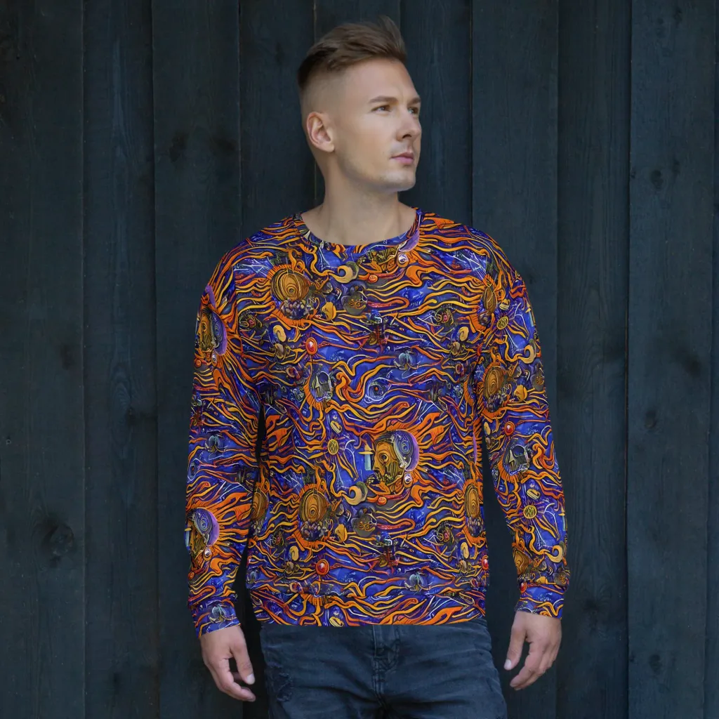 Mantegna Swirl on Sweatshirt — Front