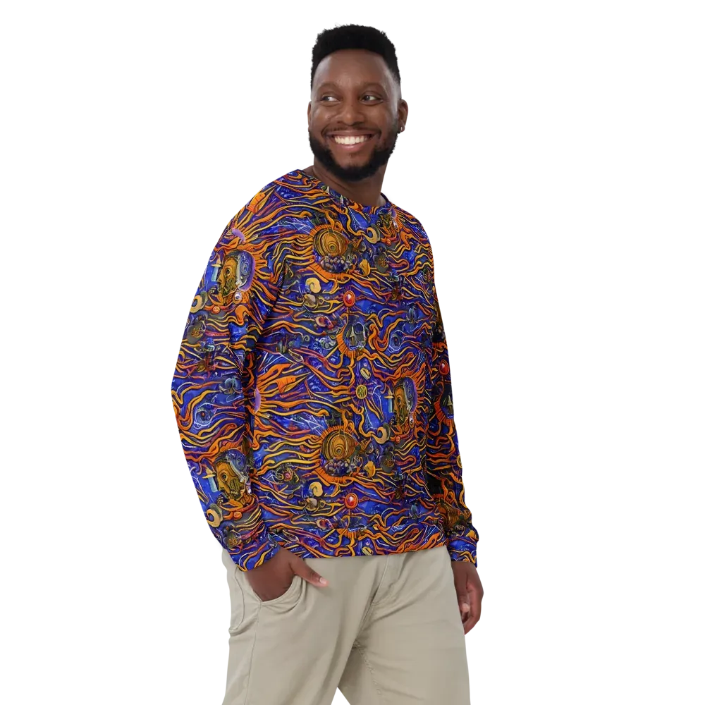 Mantegna Swirl on Sweatshirt — Front