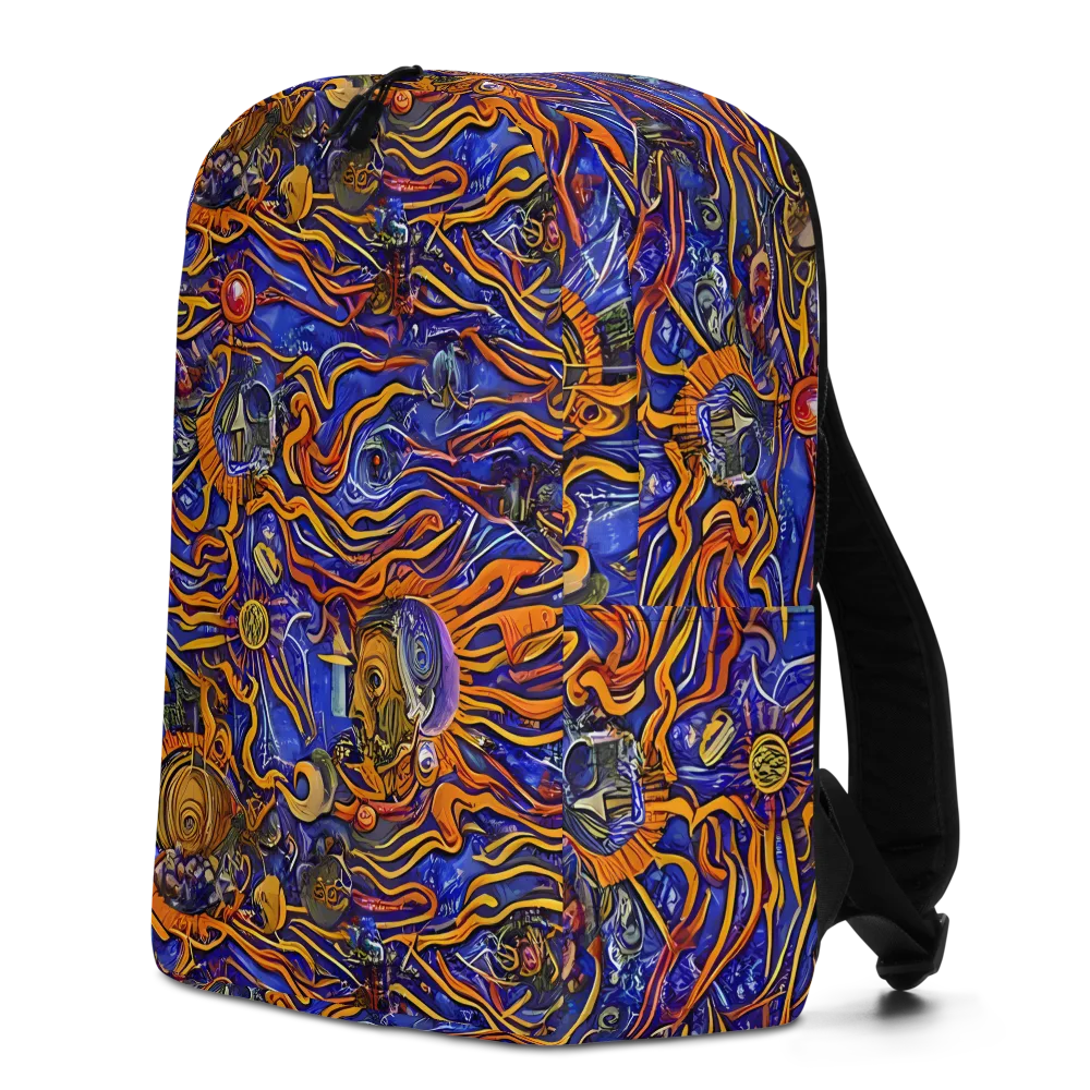 Mantegna Swirl on Minimalist Backpack — Left