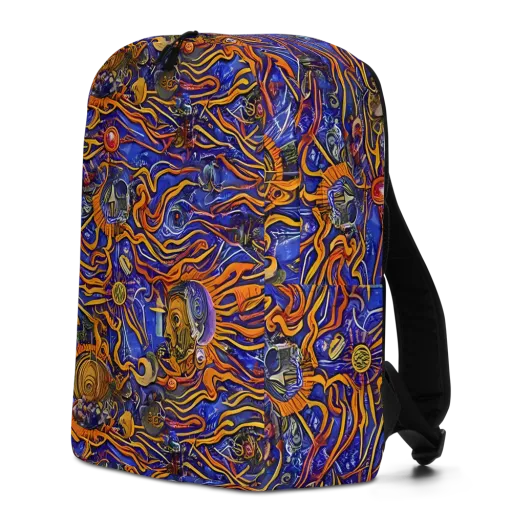 Mantegna Swirl on a Minimalist Backpack