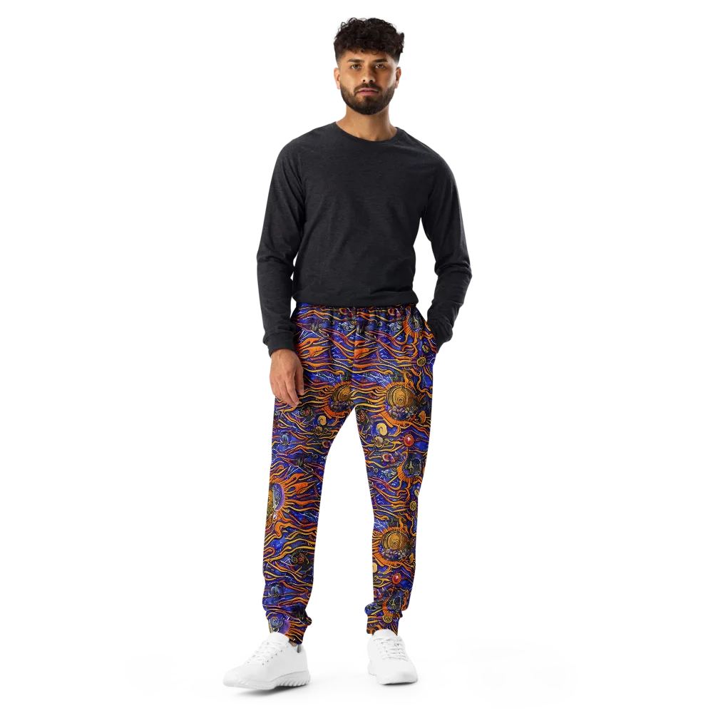 Mantegna Swirl on Men's Joggers — Front
