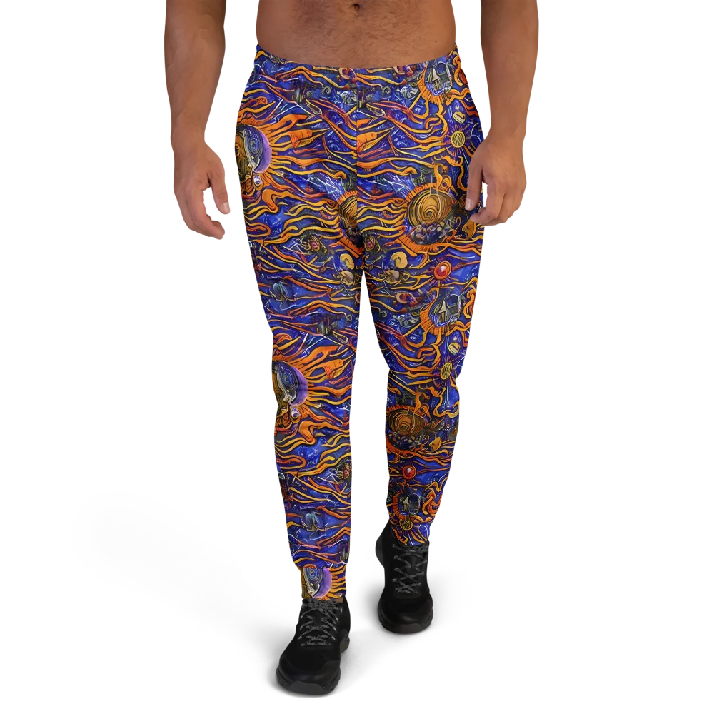 Mantegna Swirl on Men's Joggers — Front