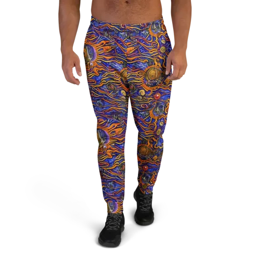Mantegna Swirl on a Men's Joggers