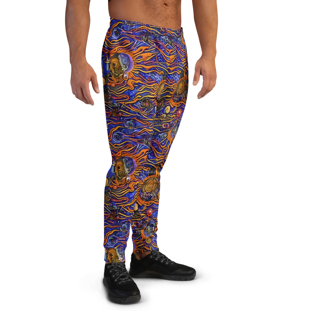 Mantegna Swirl on Men's Joggers — Right