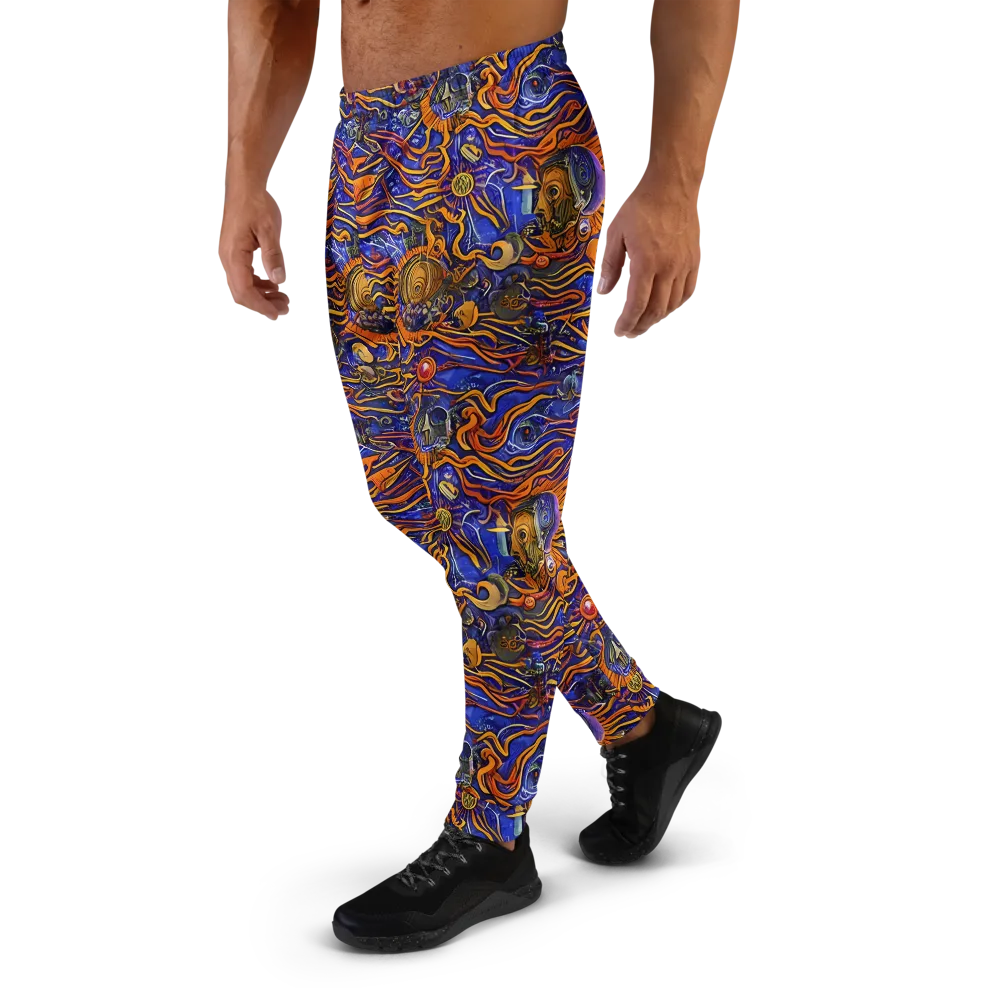 Mantegna Swirl on Men's Joggers — Left