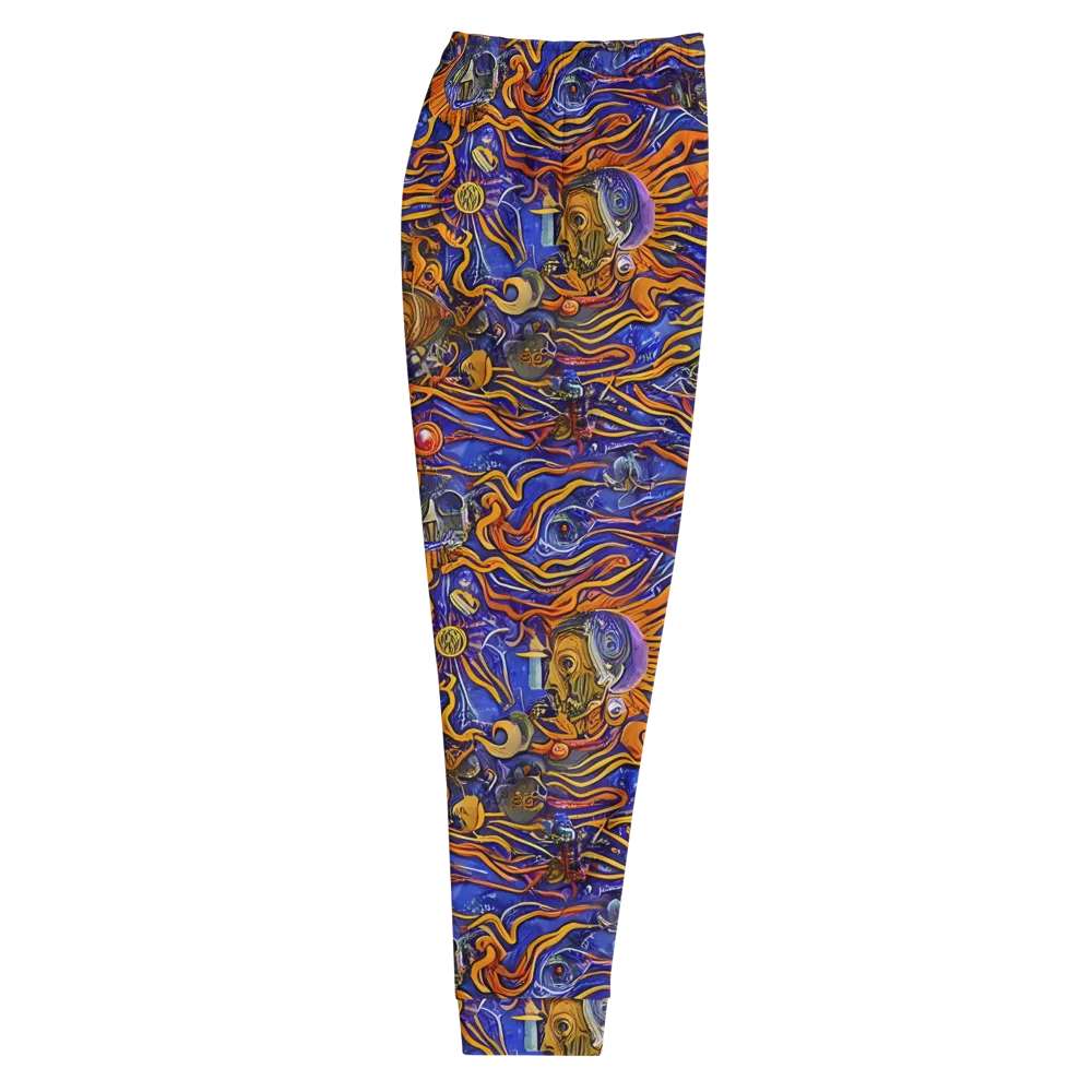 Mantegna Swirl on Men's Joggers — Right