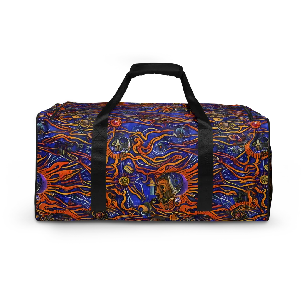 Mantegna Swirl on Duffle Bag — Back