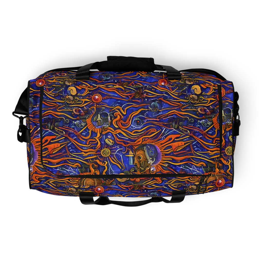 Mantegna Swirl on Duffle Bag — Top
