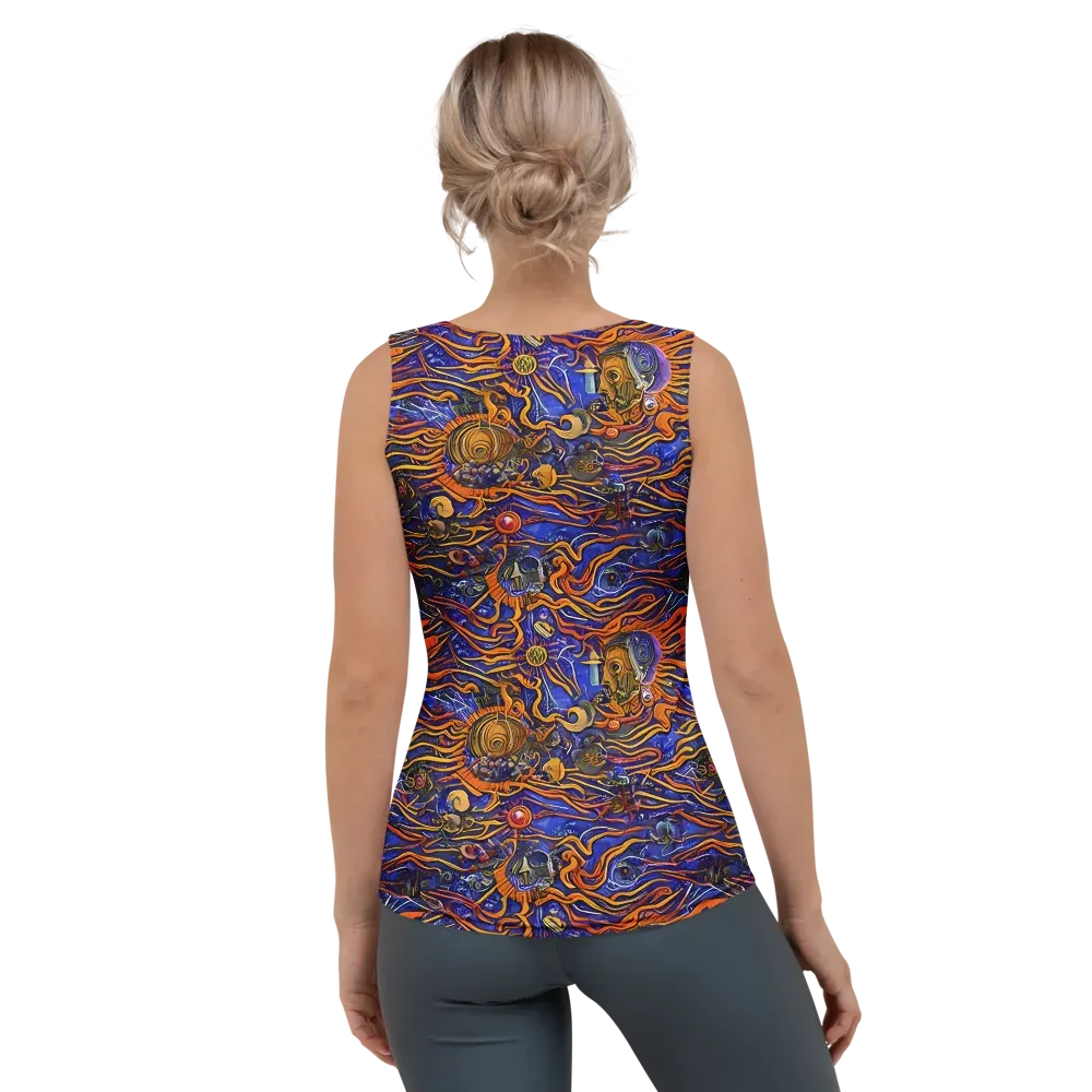 Mantegna Swirl on Women's Tank Top — Back