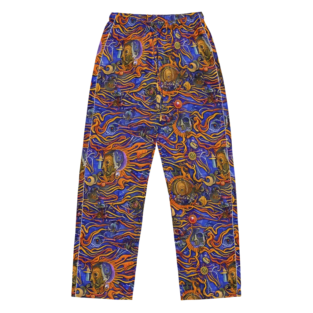 Mantegna Swirl on Women's Pajama Pants — Front
