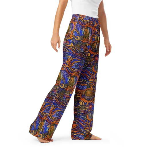Mantegna Swirl on a Women's Pajama Pants