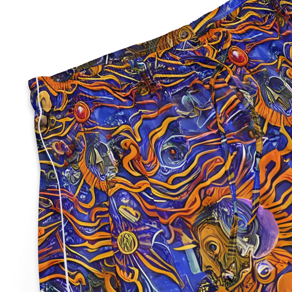 Mantegna Swirl on Women's Pajama Shorts — Product details