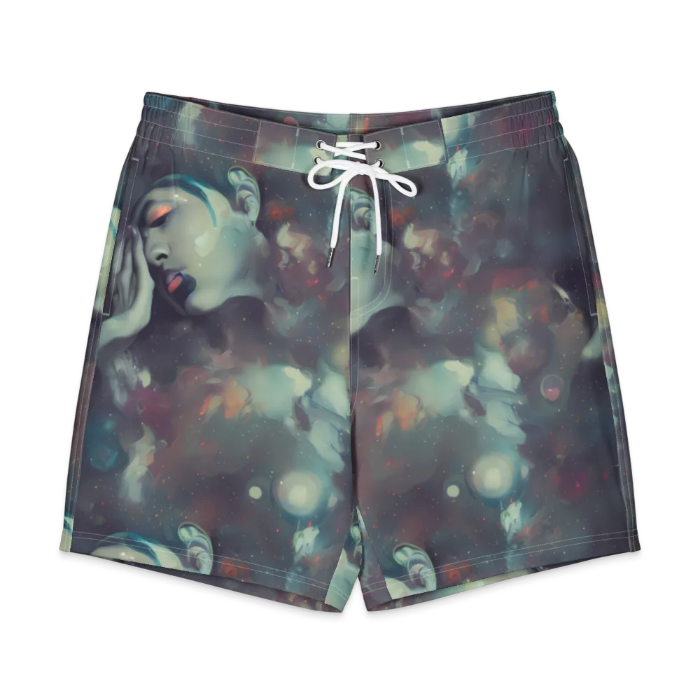 Vortex Veins on Men's Board Shorts — Front