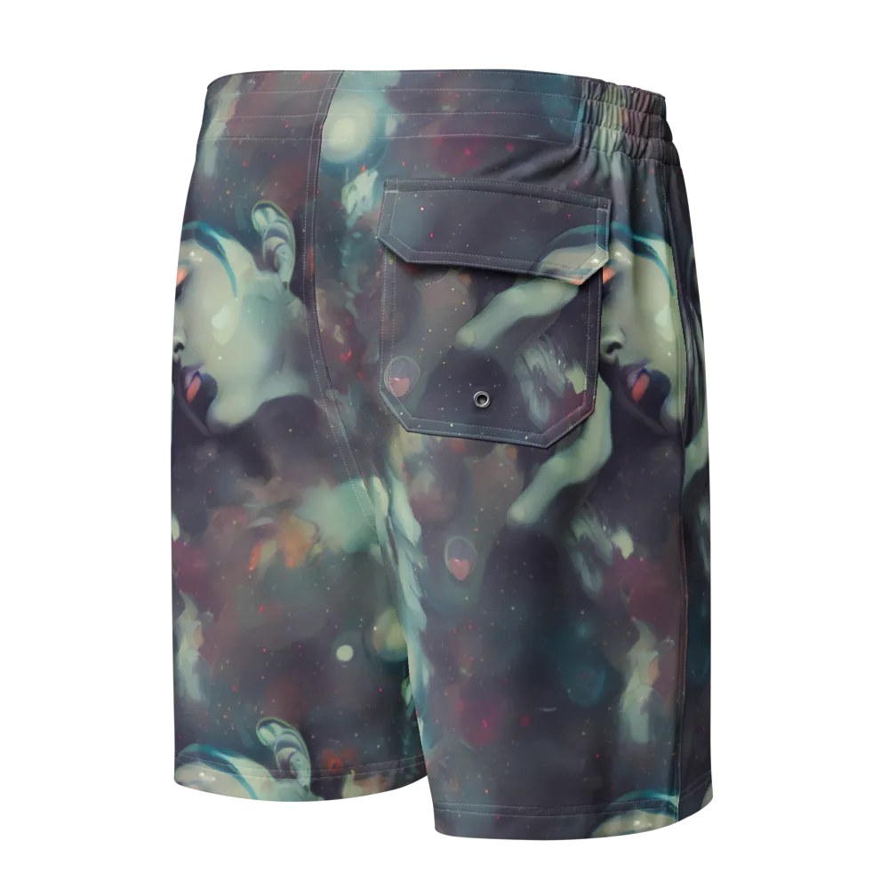 Vortex Veins on Men's Board Shorts — Back